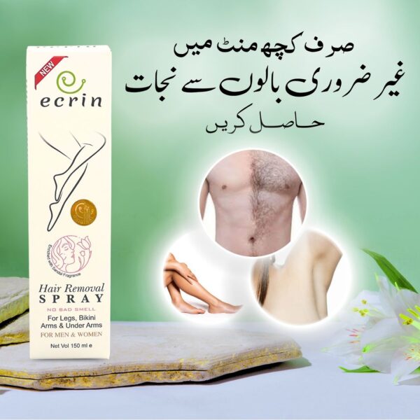 Ecrin Hair Remover Spray For Girls/Women