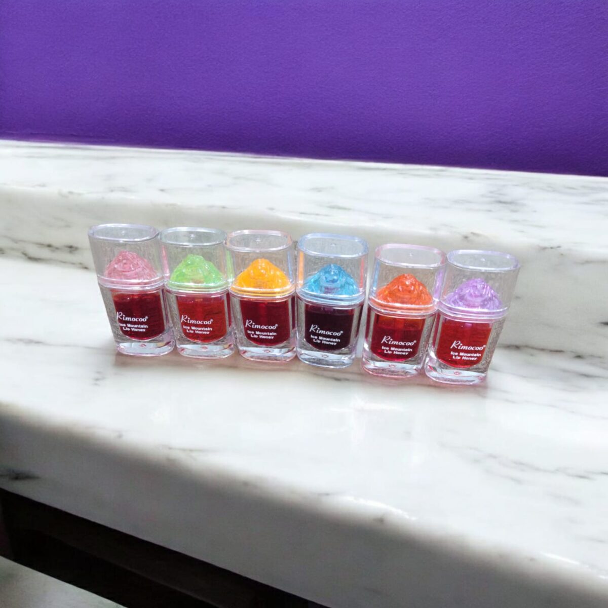 Rimocoo Ice Mountain Lip Gloss  Honey Tint