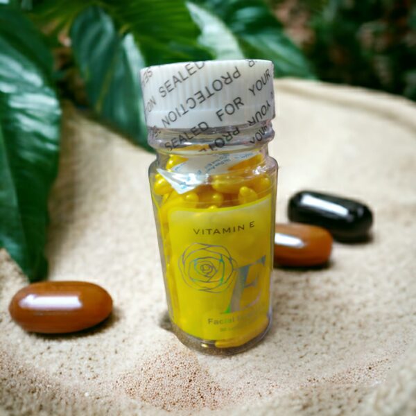 Vitamin E Skin Whitening Capsules Jar 