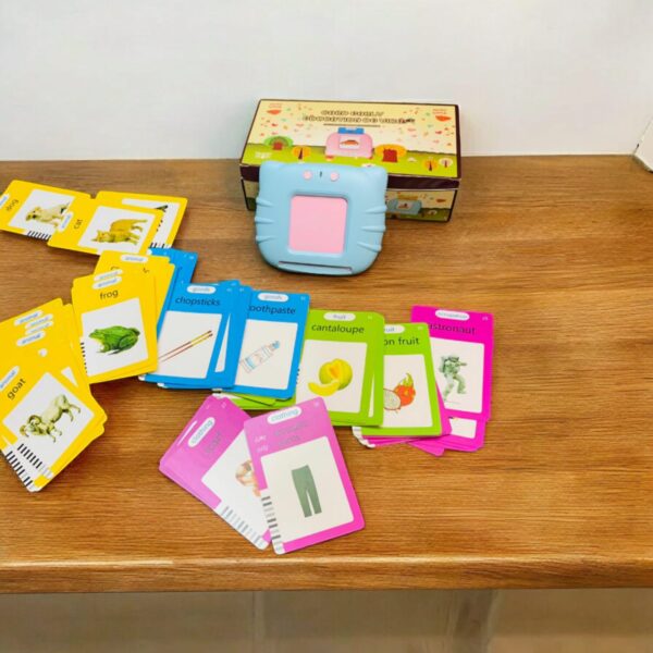 Educational Learning Talking Flash Cards Kindergarten Kids English Language Electronic Audio Book Learn English Words Toys