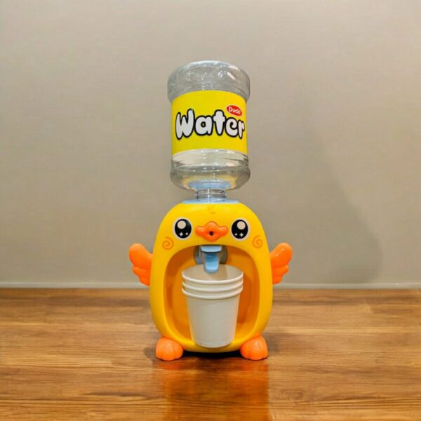 Mini Cute Simulation Duck Water Dispenser Toy Drinking Fountain Educational Play For Children