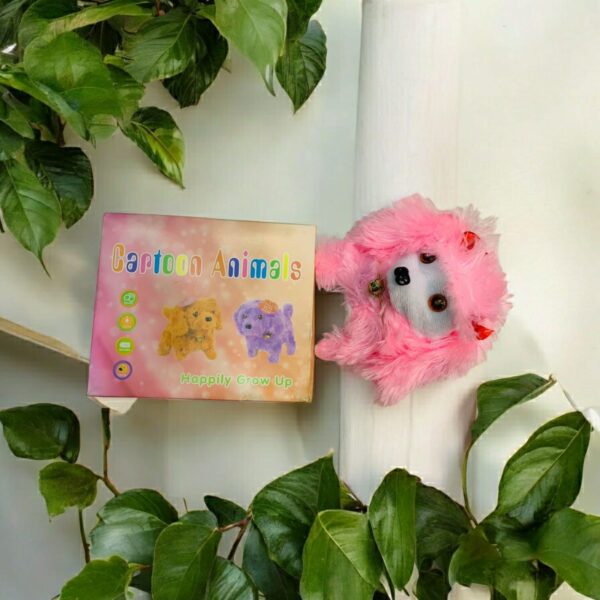 RISHI QUALITY Cute Walking Puppy Toy for Kid's. It's Move Like Real, Sing A Sound Like Real Puppy. Blinking Light On Eyes.